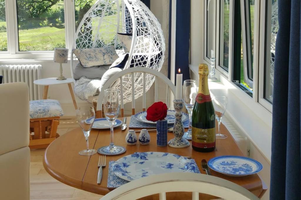 Bed and Breakfast Horsna Parc Retreat Saint Tudy Exterior foto